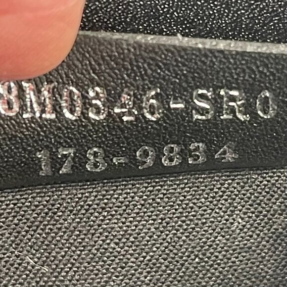 Fendi Rainbow Studded Black Calfskin Leather Tube Wallet on a Chain - Preowned - Picture 15 of 16